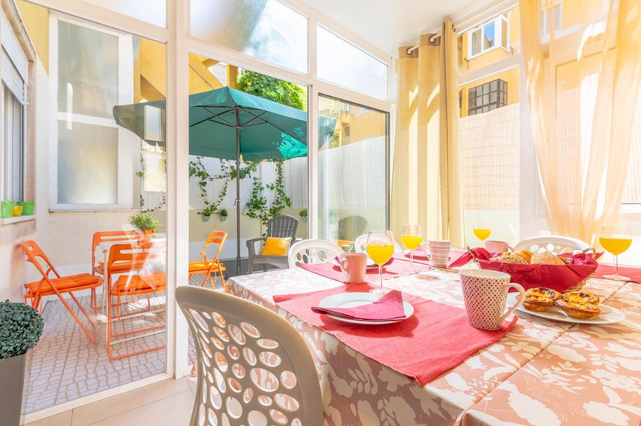 Alm- Spacious. Sunny. Patio. Quiet Area. Fast Wifi Lisboa Extérieur photo